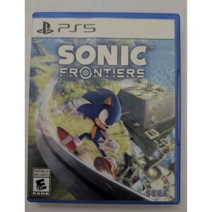Sonic Frontiers Sony‎ PlayStation 5 PS5 Sega 2022 CIB Complete Video Game